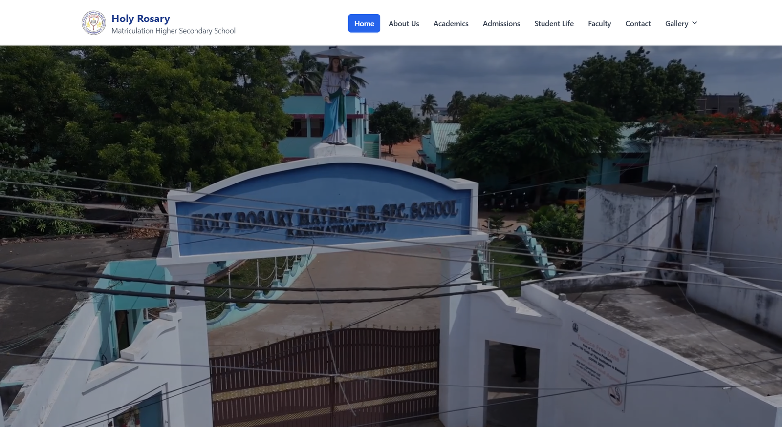 Modern School Website